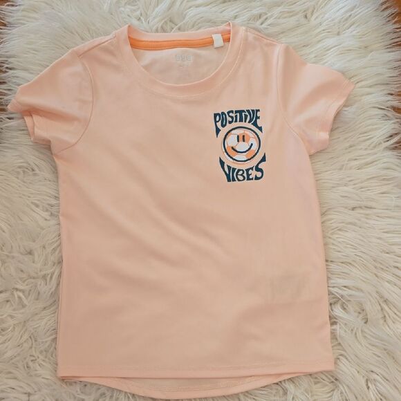 DSG Peach Positive Vibes Kids Tee - Picture 1 of 5